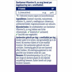 2x Davitamon Vitamine D3 Forte -Zelfzorg Artikelen 968825 4