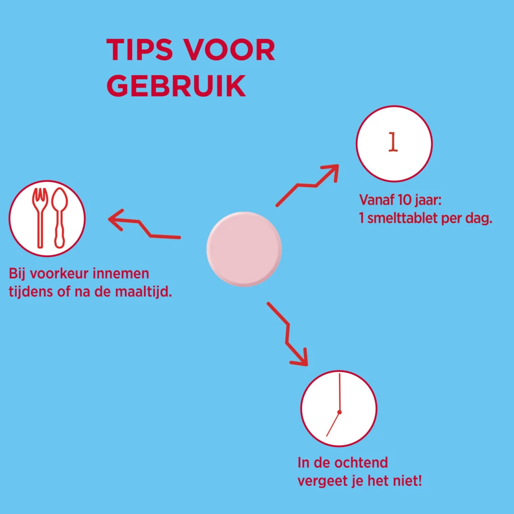 Dagravit Vitamine B12 1000mcg Smelt 6 Dagravit Vitamine B12 1000mcg Smelt - Afbeelding 4