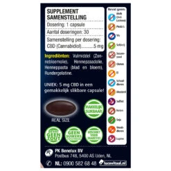 Lucovitaal CBD Cannabidiol 5 Mg 8 Lucovitaal CBD Cannabidiol 5 Mg -Zelfzorg Artikelen 984246 3