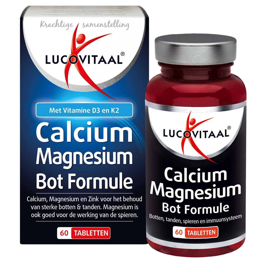 Lucovitaal Calcium, Magnesium En Botten 5 Lucovitaal Calcium, Magnesium En Botten - Afbeelding 3