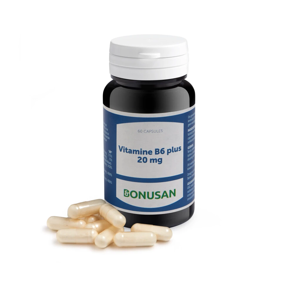 Bonusan Vitamine B6 Plus 20mg 4 Bonusan Vitamine B6 Plus 20mg - Afbeelding 2