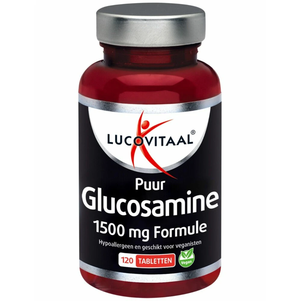 Lucovitaal Glucosamine Vegan Puur 3 Lucovitaal Glucosamine Vegan Puur