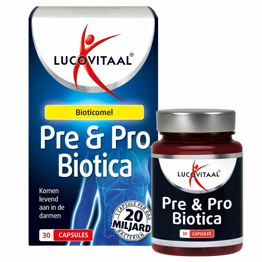 3x Lucovitaal Pre & Probiotica 4 3x Lucovitaal Pre & Probiotica - Afbeelding 2