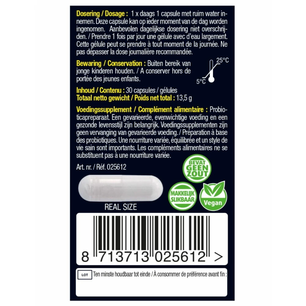 3x Lucovitaal Pre & Probiotica 6 3x Lucovitaal Pre & Probiotica - Afbeelding 4