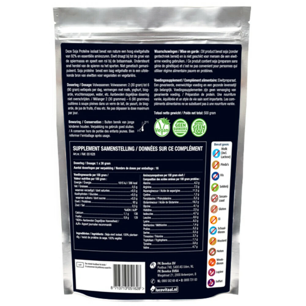 3x Lucovitaal Premium Proteïne Puur 4 3x Lucovitaal Premium Proteïne Puur - Afbeelding 2