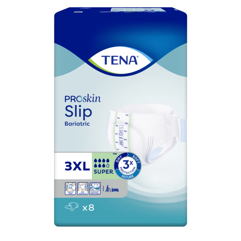 2x TENA Slip Super Bariatric 3XL 3 2x TENA Slip Super Bariatric 3XL