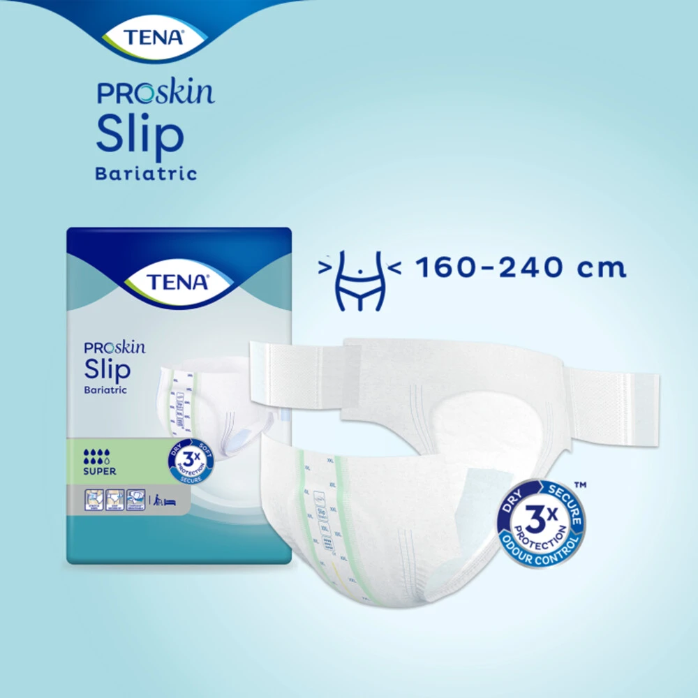 2x TENA Slip Super Bariatric 3XL 4 2x TENA Slip Super Bariatric 3XL - Afbeelding 2
